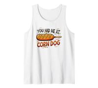Vous m'avez Fait Venir à Corn Dog Débardeur