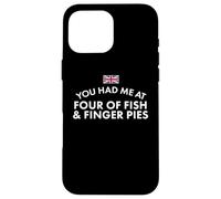 Vous m'avez mangé au Fish & Finger Pies Coque pour iPhone 16 Pro Max