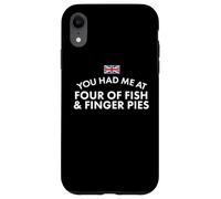 Vous m'avez mangé au Fish & Finger Pies Coque pour iPhone XR