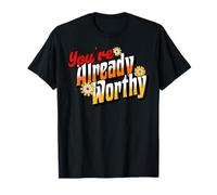 Vous méritez déjà Une Affirmation Positive de Groovy T-Shirt
