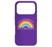Vous n'aimez Pas l'avortement ? Obtenez Un vasectomie ! Roe Wade Scotus Meme Coque pour iPhone 17 Pro