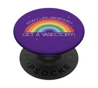 Vous n'aimez Pas l'avortement ? Obtenez Un vasectomie ! Roe Wade Scotus Meme PopSockets PopGrip Adhésif
