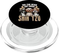 Vous n'aurez jamais assez de chiens mignons Shih Tzu PopSockets PopGrip pour MagSafe