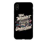 Vous ne comprendriez Pas Cassette Boombox Music Lover Coque pour iPhone XS Max