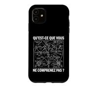 Vous ne comprenez Pas Comptable comptabilité compta Drôle Coque pour iPhone 11