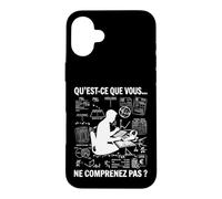 Vous ne comprenez Pas Comptable comptabilité compta Drôle Coque pour iPhone 16 Plus
