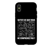 Vous ne comprenez Pas Comptable comptabilité compta Drôle Coque pour iPhone X/XS