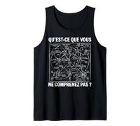 Vous ne comprenez Pas Comptable comptabilité compta Drôle Débardeur