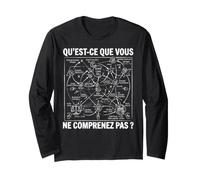 Vous ne comprenez Pas Comptable comptabilité compta Drôle Manche Longue