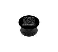 Vous ne comprenez Pas Comptable comptabilité compta Drôle PopSockets PopGrip Adhésif