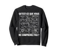 Vous ne comprenez Pas Comptable comptabilité compta Drôle Sweatshirt