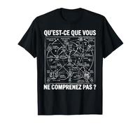 Vous ne comprenez Pas Comptable comptabilité compta Drôle T-Shirt