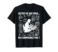 Vous ne comprenez Pas Comptable comptabilité compta Drôle T-Shirt