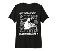 Vous ne comprenez Pas Comptable comptabilité compta Drôle T-Shirt Haut de Gamme
