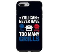 Vous ne Pouvez jamais Avoir trop de grillades Amusantes pour Les Amateurs de Barbecue Coque pour iPhone 7 Plus/8 Plus