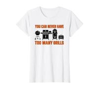 Vous ne Pouvez jamais Avoir trop de grillades pour Barbecue Pitmaster Vieilli T-Shirt Graphique avec Valeur