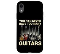 Vous ne Pouvez jamais Avoir trop de Guitares Cadeau drôle de Coque pour iPhone XR