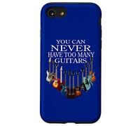 Vous ne Pouvez jamais Avoir trop de Guitares et de Musique Coque pour iPhone SE (2020) / 7/8