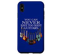 Vous ne Pouvez jamais Avoir trop de Guitares et de Musique Coque pour iPhone XS Max