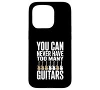 Vous ne Pouvez jamais Avoir trop de guitaristes Coque pour iPhone 15 Pro