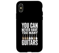Vous ne Pouvez jamais Avoir trop de guitaristes Coque pour iPhone X/XS