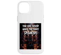 Vous ne Pouvez jamais Avoir trop de Haut-parleurs | Music Speak Coque pour iPhone 14 Plus