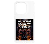 Vous ne Pouvez jamais Avoir trop de Haut-parleurs | Music Speak Coque pour iPhone 15 Pro