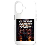 Vous ne Pouvez jamais Avoir trop de Haut-parleurs | Music Speak Coque pour iPhone 17