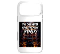 Vous ne Pouvez jamais Avoir trop de Haut-parleurs | Music Speak Coque pour iPhone 17 Pro Max