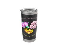 Vous ne pouvez jamais avoir trop d'orchidées Gobelet isotherme en acier inoxydable double paroi
