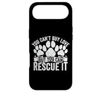 Vous ne Pouvez Pas Acheter l'amour, mais Vous Pouvez Le sauver pour Un Chien de Refuge pour Animaux Coque pour iPhone Air