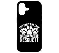 Vous ne Pouvez Pas Acheter l'amour, mais Vous Pouvez Le sauver pour Un Chien de Refuge pour Animaux Coque pour iPhone 17
