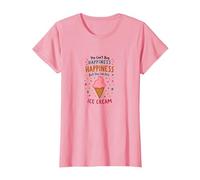 Vous ne Pouvez Pas Acheter Le Bonheur, mais Vous Pouvez Acheter de la crème glacée T-Shirt, Femme, Rose, XL