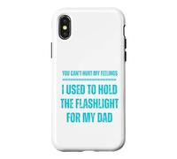 Vous ne Pouvez Pas Blesser Mes Sentiments. J'avais l'habitude de Tenir la Lampe de Poche Coque pour iPhone X/XS