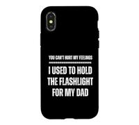 Vous ne Pouvez Pas Blesser Mes Sentiments. J'avais l'habitude de Tenir la Lampe de Poche Coque pour iPhone X/XS