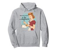 Vous ne Pouvez Pas créer Un Dessin de Femme au Foyer Sweat à Capuche