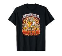 Vous ne Pouvez Pas me dire Quoi Faire Funny Cat Meme Sarcastic Cat Lol T-Shirt