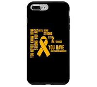 Vous ne Savez jamais à Quel Point Vous êtes Fort Cancer des os Coque pour iPhone 7 Plus/8 Plus