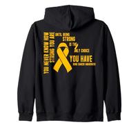 Vous ne Savez jamais à Quel Point Vous êtes Fort Cancer des os Sweat à Capuche