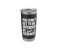 Vous ne serez pas offensé par l'humour scientifique Gobelet isotherme en acier inoxydable double paroi