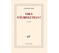 Vous n'écrivez plus ?