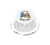 Vous n'êtes Pas en Train de Faire Un Jeu de Mots sans Humour PopSockets PopGrip pour MagSafe