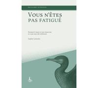 Vous n'êtes pas fatigué: Pourquoi le repos ne vous repose pas et ce qui vous vide réellement