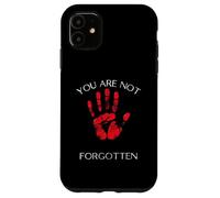 Vous n'êtes Pas oublié : Native American Awareness Red Hand Coque pour iPhone 11