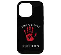 Vous n'êtes Pas oublié : Native American Awareness Red Hand Coque pour iPhone 13 Pro