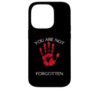 Vous n'êtes Pas oublié : Native American Awareness Red Hand Coque pour iPhone 14 Pro