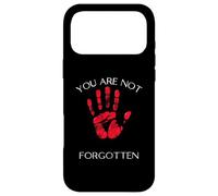 Vous n'êtes Pas oublié : Native American Awareness Red Hand Coque pour iPhone 17 Pro Max