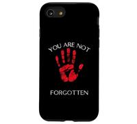 Vous n'êtes Pas oublié : Native American Awareness Red Hand Coque pour iPhone SE (2020) / 7/8