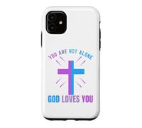 Vous n'êtes Pas Seul, Dieu Vous Aime, survivez à Vos pensées suicidaires Coque pour iPhone 11