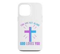 Vous n'êtes Pas Seul, Dieu Vous Aime, survivez à Vos pensées suicidaires Coque pour iPhone 13 Pro Max